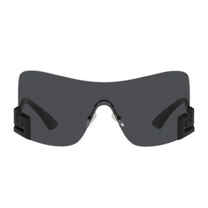 VERSACE🩶SUNGLASSES MATTE BLACK FRAMELESS NEW STYLE! COMES With VERSACE BOX!!